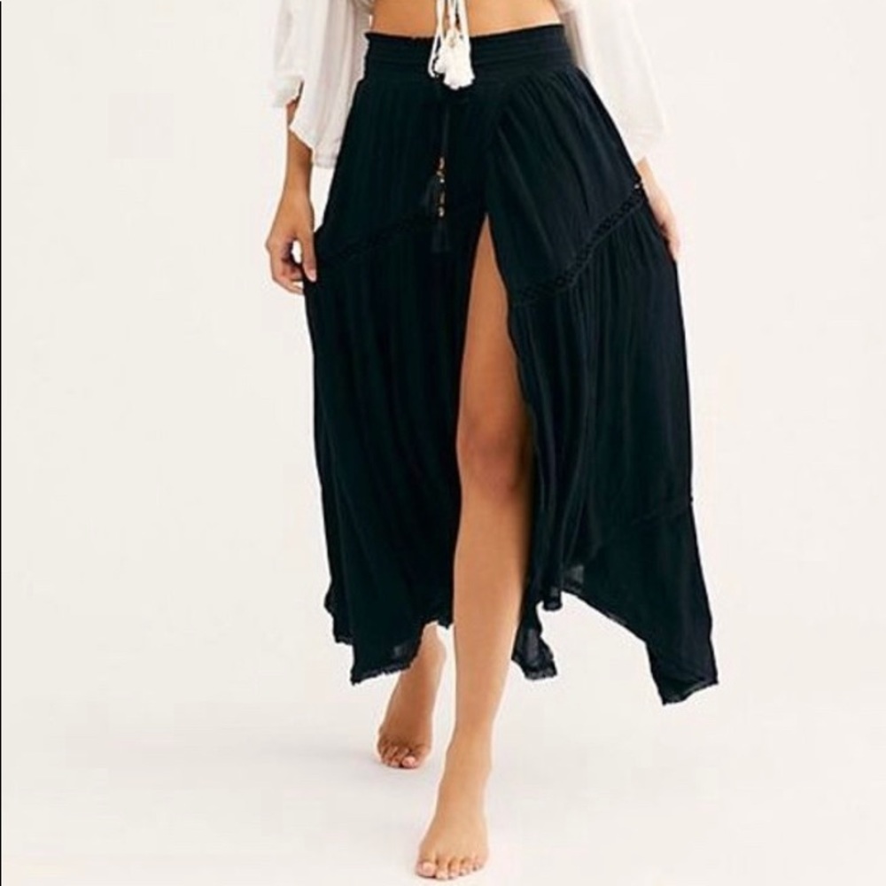 NWT Free People Rosalie Maxi Skirt Medium